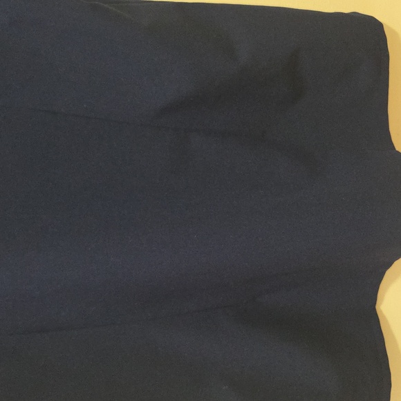 FIGS Scrub Top Womens Extra Large Blue Casma Three Pocket Nurse Uniform V-Neck - Picture 9 of 10